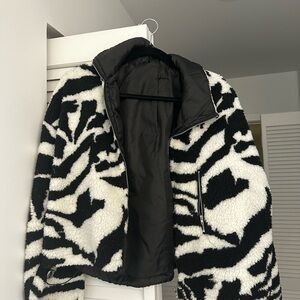 Zebra print bomber